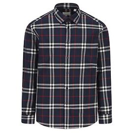 Burberry Camicia in popeline di cotone Nero