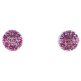 Chanel CC Circle Ohrringe Pink
