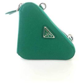 Prada Borsa a tracolla Saffiano Verde