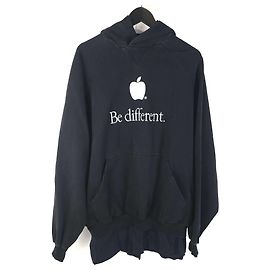 Balenciaga Apple Runway Hoodie Schwarz