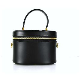 Dior Sac à main Vanity Case Signature Noir