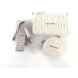 Bolsa de Ombro Miu Miu Multicor