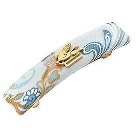 Etro Clipe de cabelo de seda com estampa Pegaso Multicor