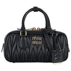 Miu Miu Bolsa Materasse Arcadia Regular Preto