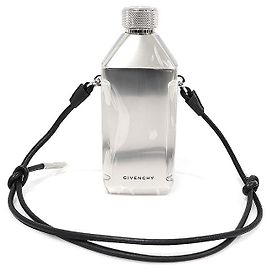 Givenchy Botella de agua FLASK con tapa negra limitada Negro