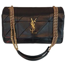 Saint Laurent Jamie Medium Shoulder Bag Black