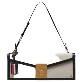 Thom Browne Borsa a Spalla in Tela RWB Tab Multicolore