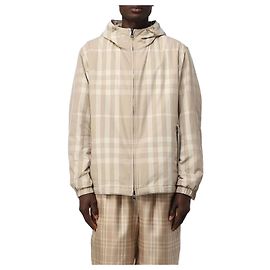 Burberry Wendbare kariert Nylon Kapuzenjacke Orange