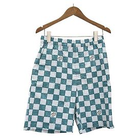 Louis Vuitton Damier Nylon String Shorts Blue