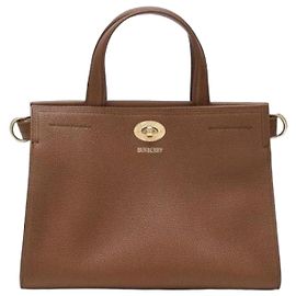 Burberry Mini sac cabas Cotswold Marron