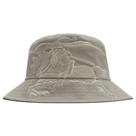 Burberry Chapéu bucket de algodão Multicor