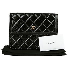 Chanel Classic Flap Clutch Black