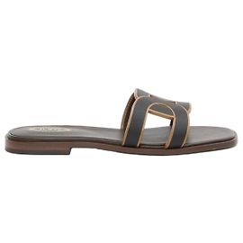 Tod's Leather Sandals Brown