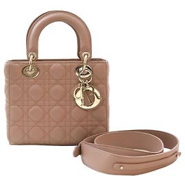Lady Dior Small Cannage Rose des Vents Multiple colors
