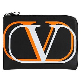 Valentino Pochette Logo Neon Multicolore