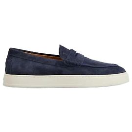 Tod's Mocassins en daim Bleu