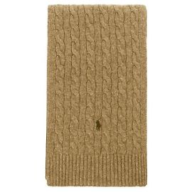 Ralph Lauren Pony-Strickschal Orange