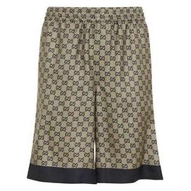 Gucci Printed Silk Twill Shorts ASHM Multiple colors
