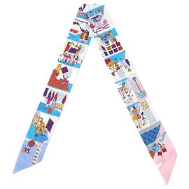 Hermès Lenço Twilly Multicor