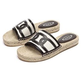 Sandálias Tod's de couro de bezerro Multicor