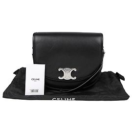 Céline TROPEA Versace Bolsa de Ombro Média Preto