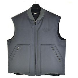 Gucci Reversible Cotton Canvas Padding Vest Brown