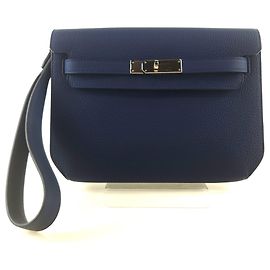 Hermès Borsa Clutch Depeche Kelly Nero