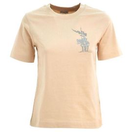Burberry Baumwoll-T-Shirt Orange