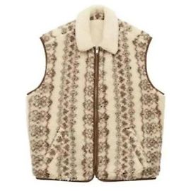 Isabel Marant Chaleco de shearling Naranja