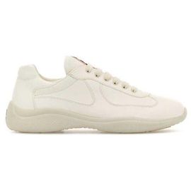 Prada Sneakers in pelle Napa Americas Cup Bianco