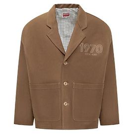 Kenzo Archive Embroidered Work Jacket Brown