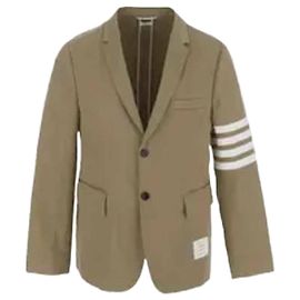 Thom Browne Giacca non strutturata a righe Multicolore