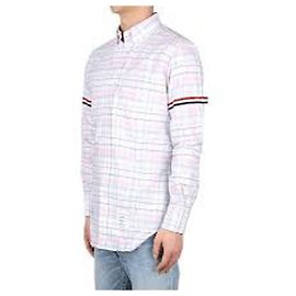 Thom Browne Camicia Oxford a quadri Multicolore