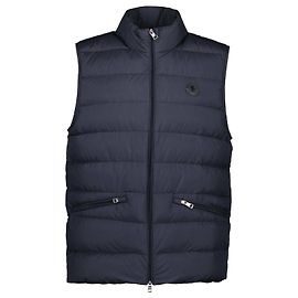 Moncler Sestriere Hooded Short Down Jacket Black