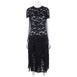 Valentino Spitzenkleid Schwarz