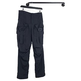 Fendi Baguette Nylon Women's Pants Black
