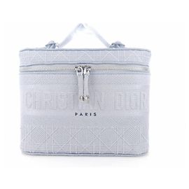 Borsa da viaggio Vanity Case Dior Argento