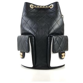 Chanel Pocket Cruise Backpack Black