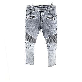 Balmain Jeans Biker Slim Multicolore