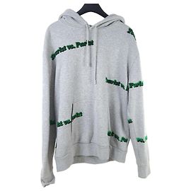 Louis Vuitton Tourist Hoodie Silber