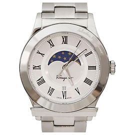 Salvatore Ferragamo Moonphase Aço Multicor