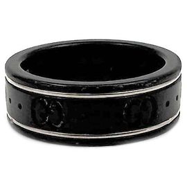 Gucci Icon Ring Schwarz