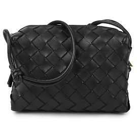 Bottega Veneta Mini bolsa de câmera Loop Preto
