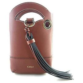 Chloé Borsa a tracolla Waldens Chain Rosso