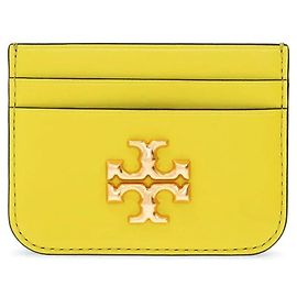 Tory Burch Eleanor Card Holder Ash Green Golden