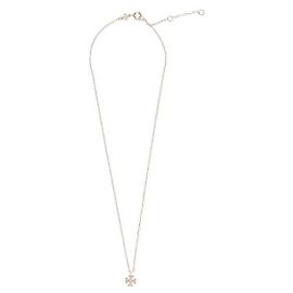 Colar com pingente Tory Burch em latão Prata