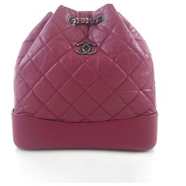 Chanel Gabrielle Rucksack Rot