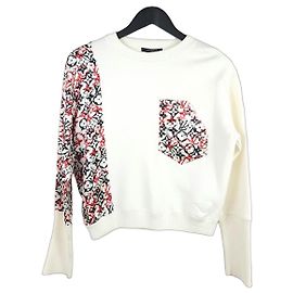 Louis Vuitton Sweatshirt Monogram à Motifs Mixtes Multicolore