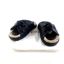 Dior Les Mules Sandales Twist Cannage Multicolore