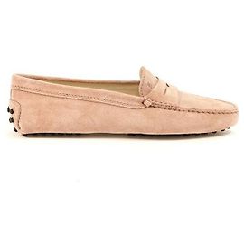 Tod's Chaussures de conduite en daim Gommino Orange